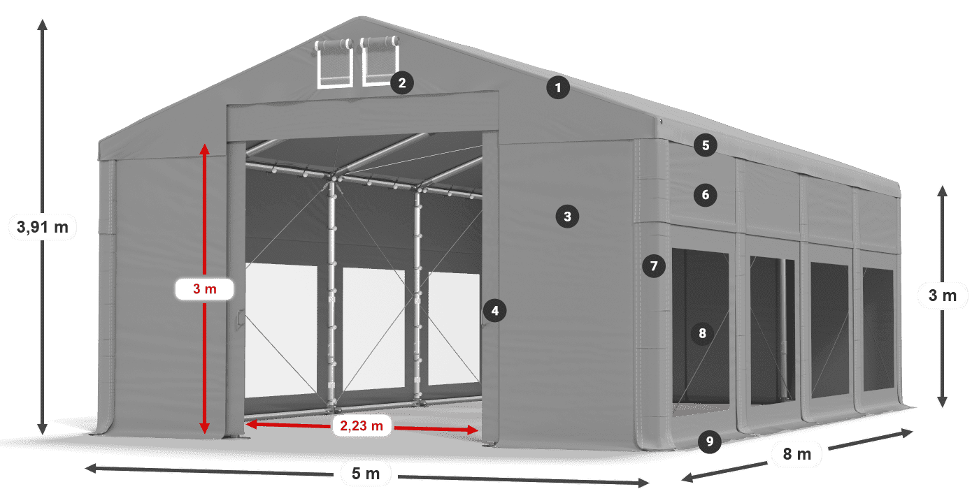 ISDT 560 PVC légende 3m