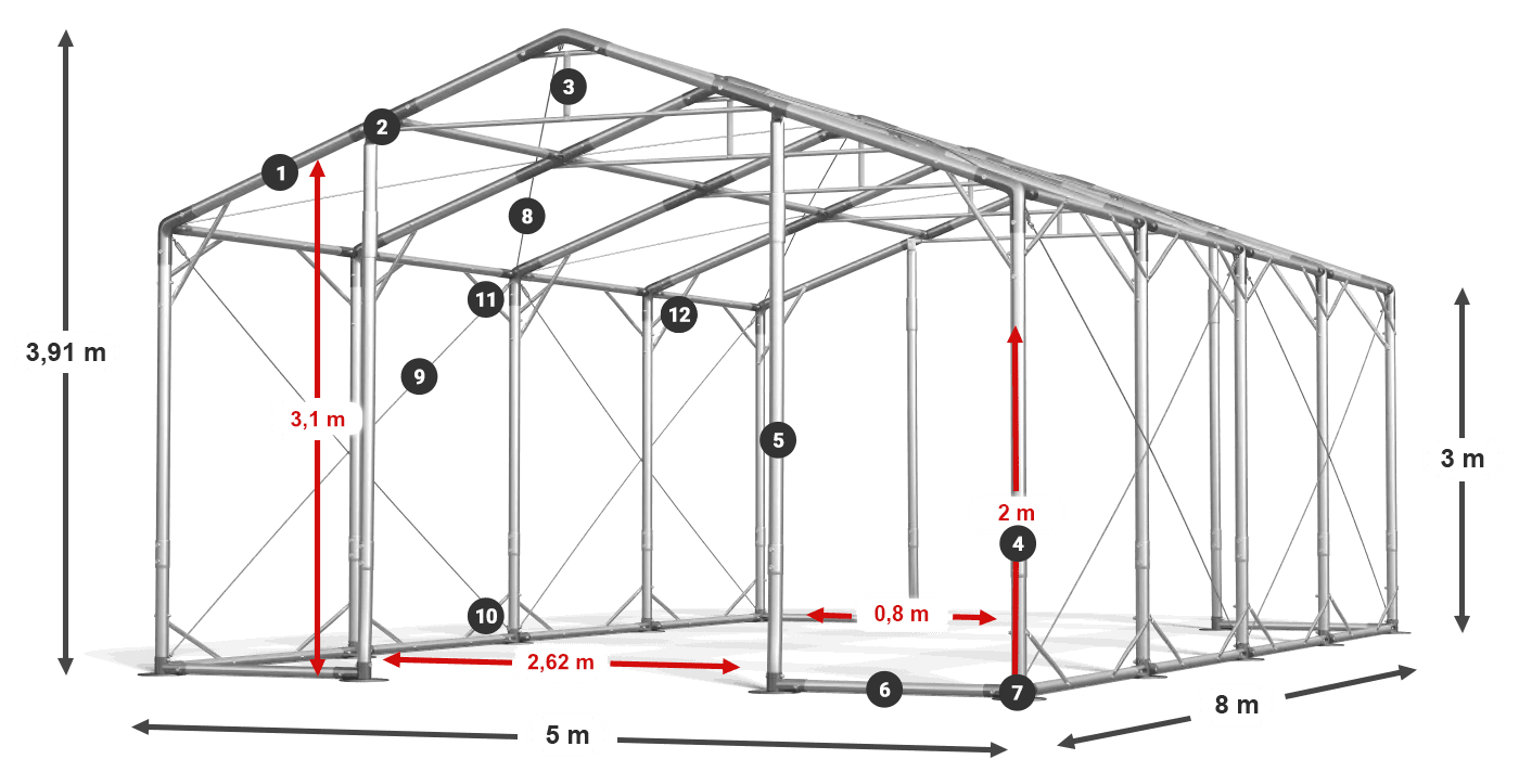 POLAR légende 2.5m-4m