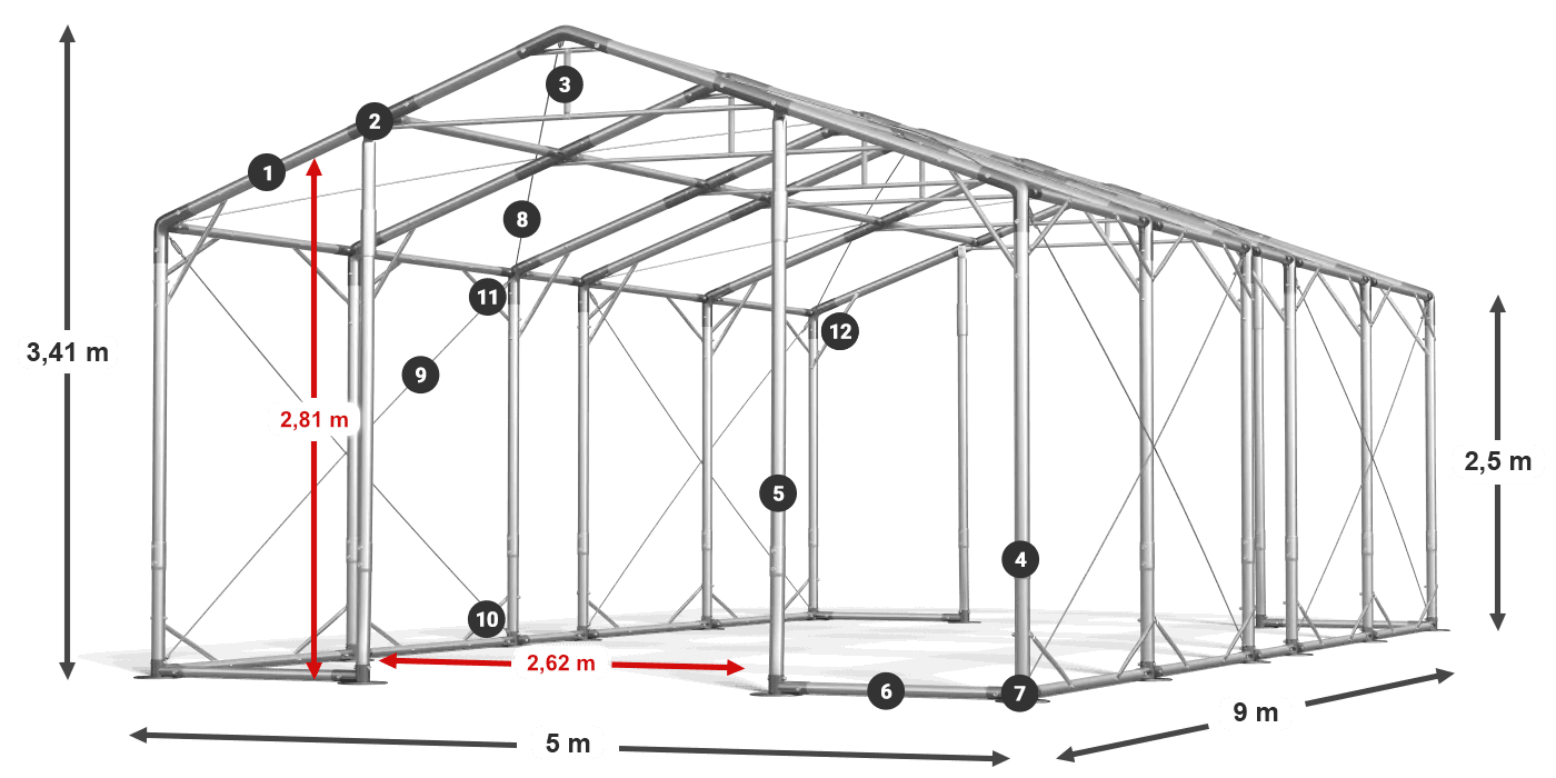 POLAR légende 2.5m-4m
