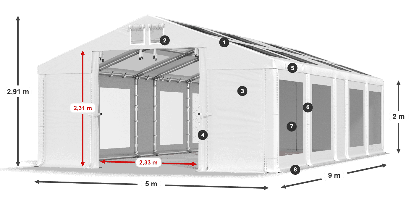 IMST 580 PVC légende 2m