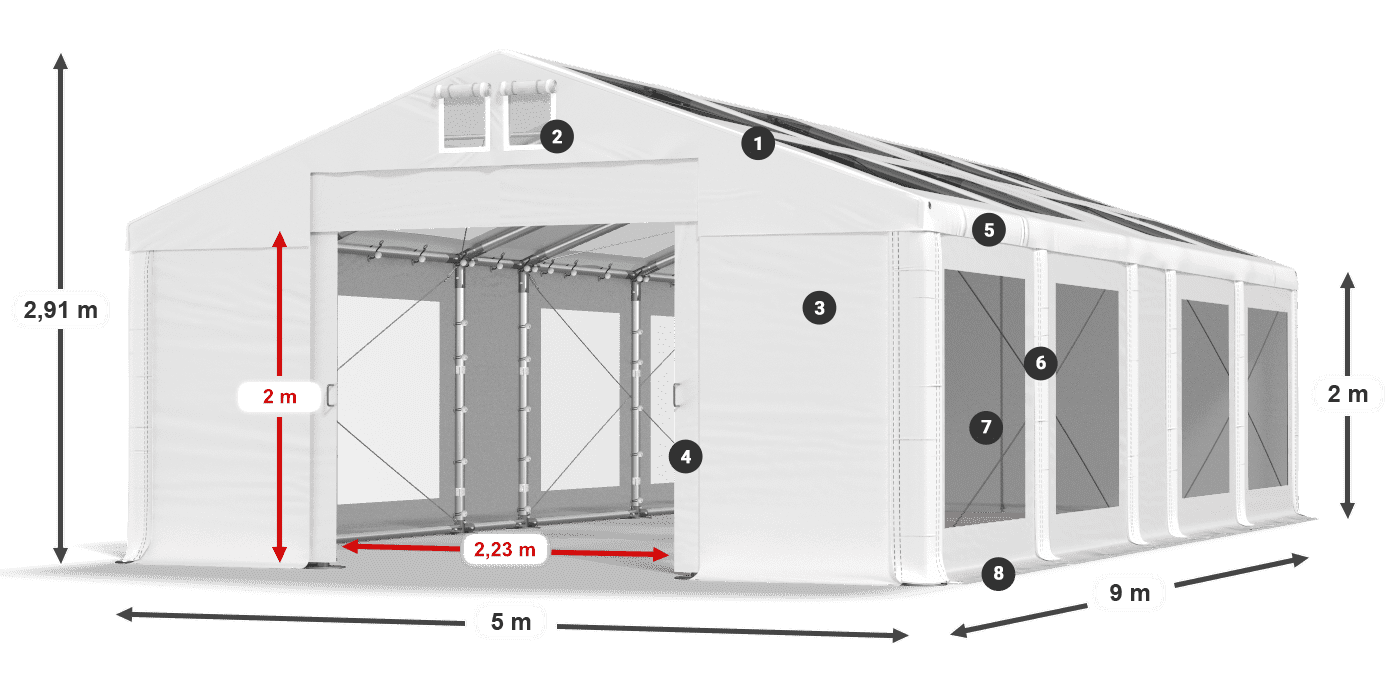 IMST 580 PVC légende 2m