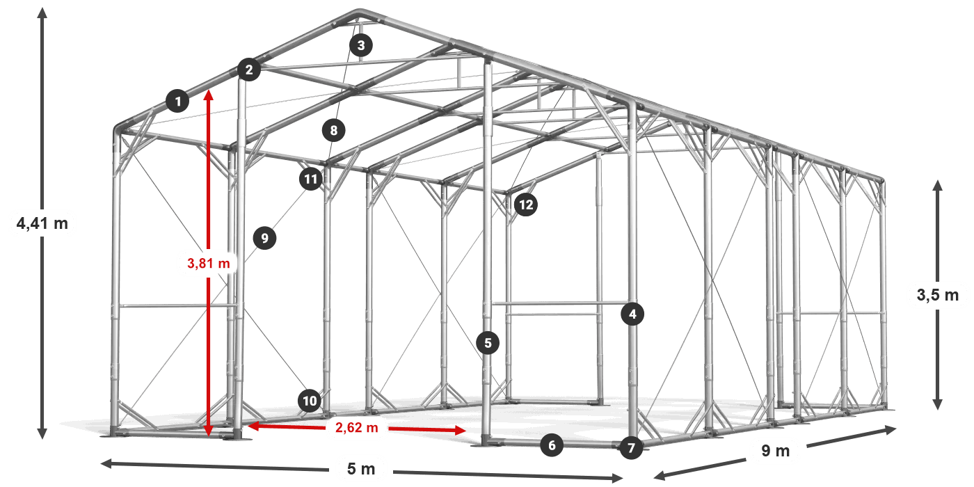 POLAR PLUS légende 2.5m-4m