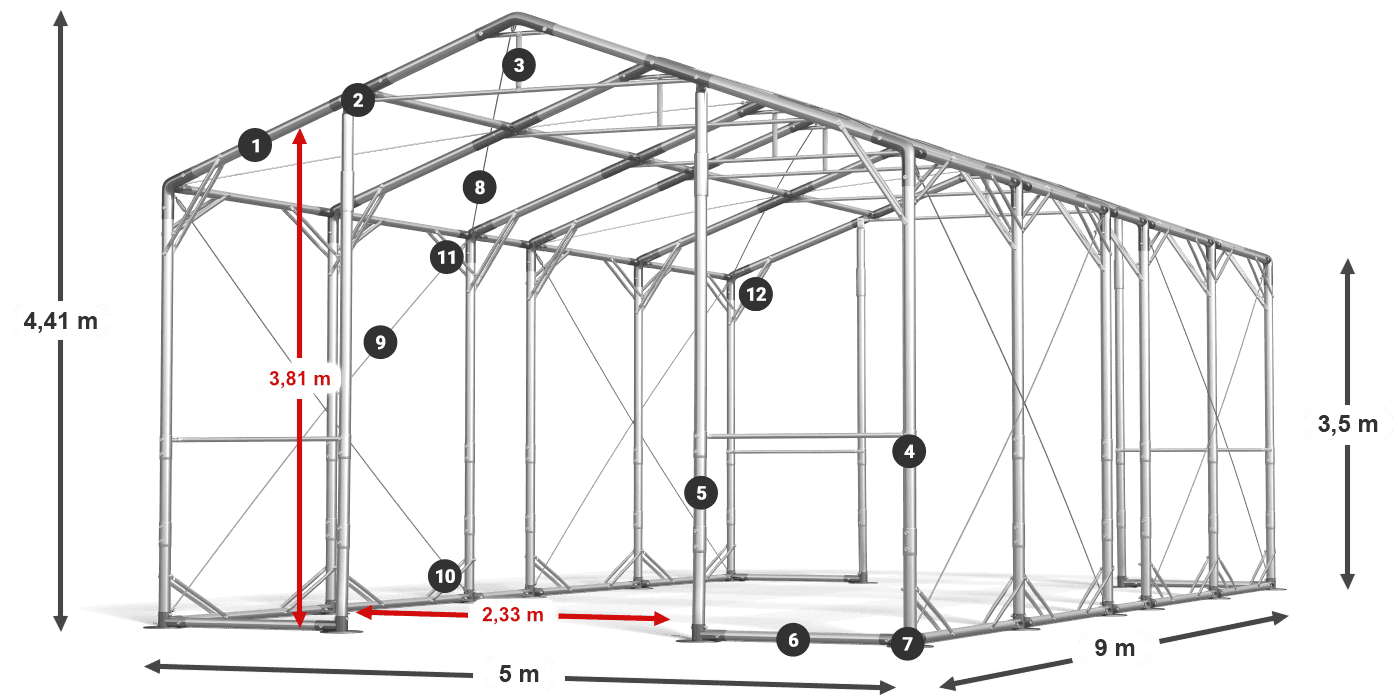 POLAR PLUS légende 2.5m-4m