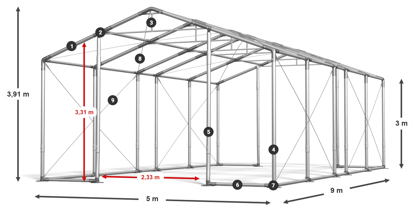 WINTER PLUS légende 2.5m-4m