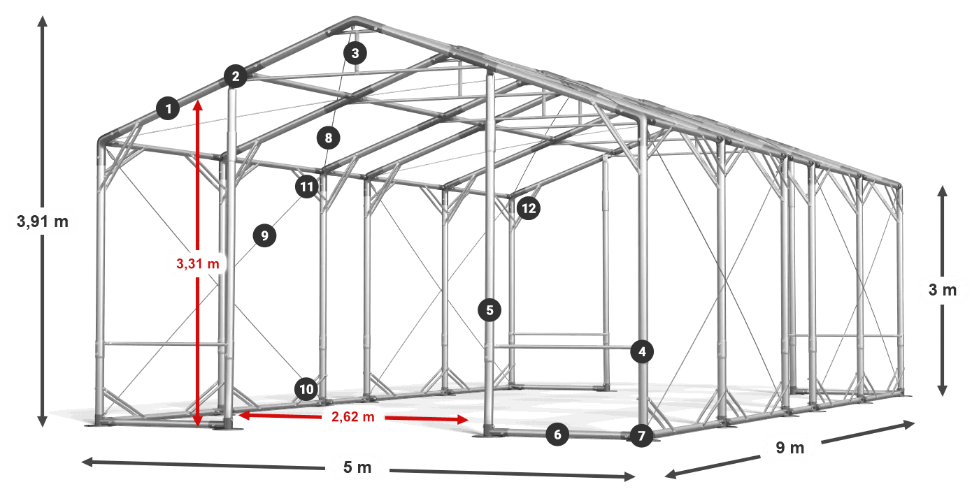 POLAR PLUS légende 2.5m-4m