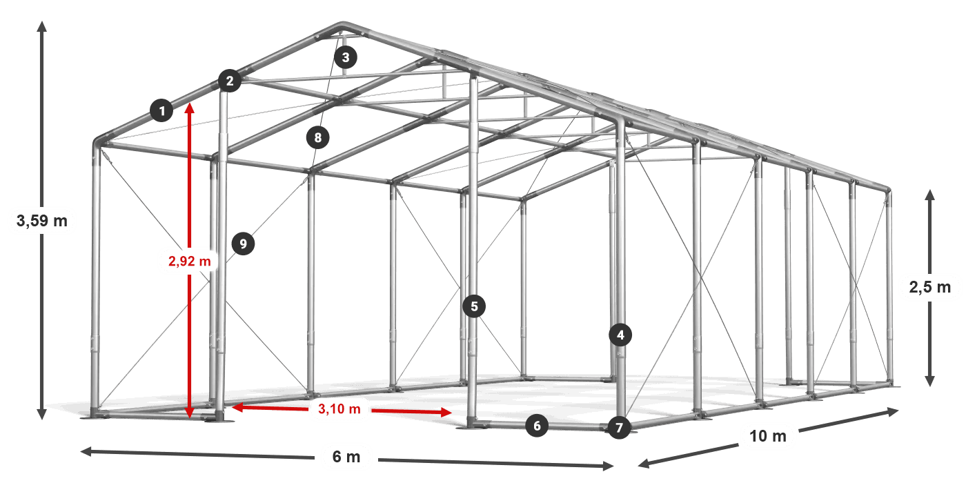 WINTER PLUS légende 2.5m-4m