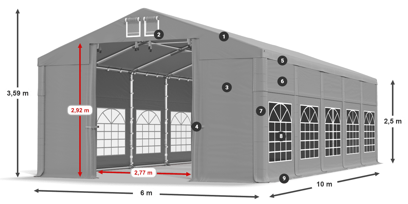 IMS 580 PVC légende 2,5m