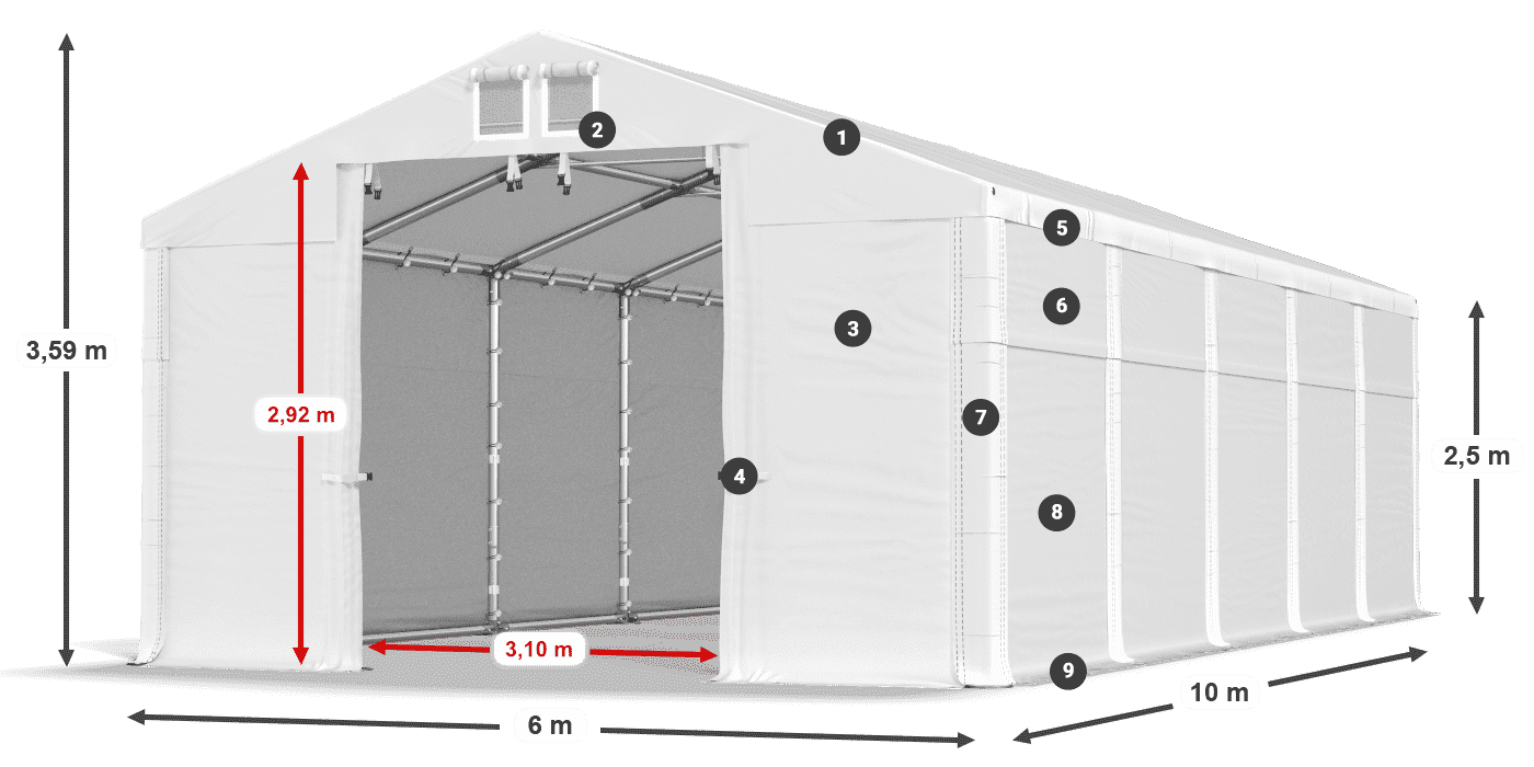 MSD 560 2.5 légende