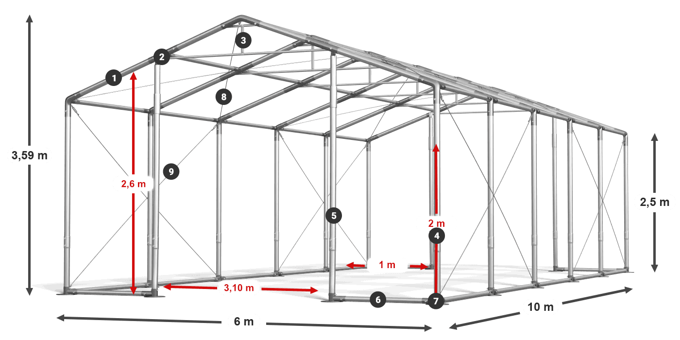 WINTER PLUS légende 2.5m-4m