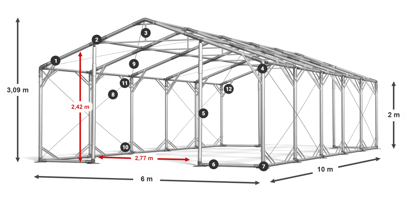 POLAR PLUS légende 2m