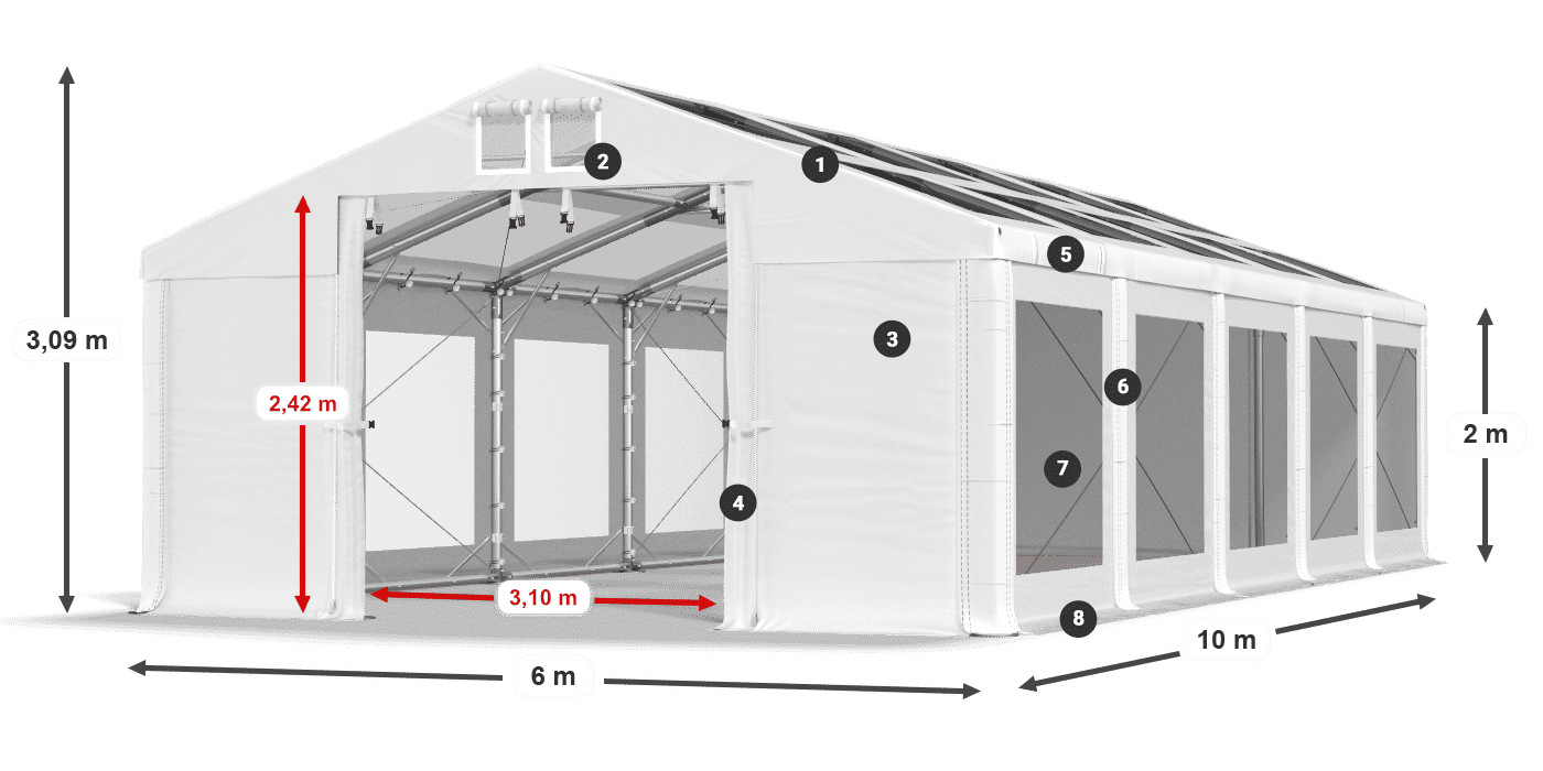 IMST 580 PVC légende 2m
