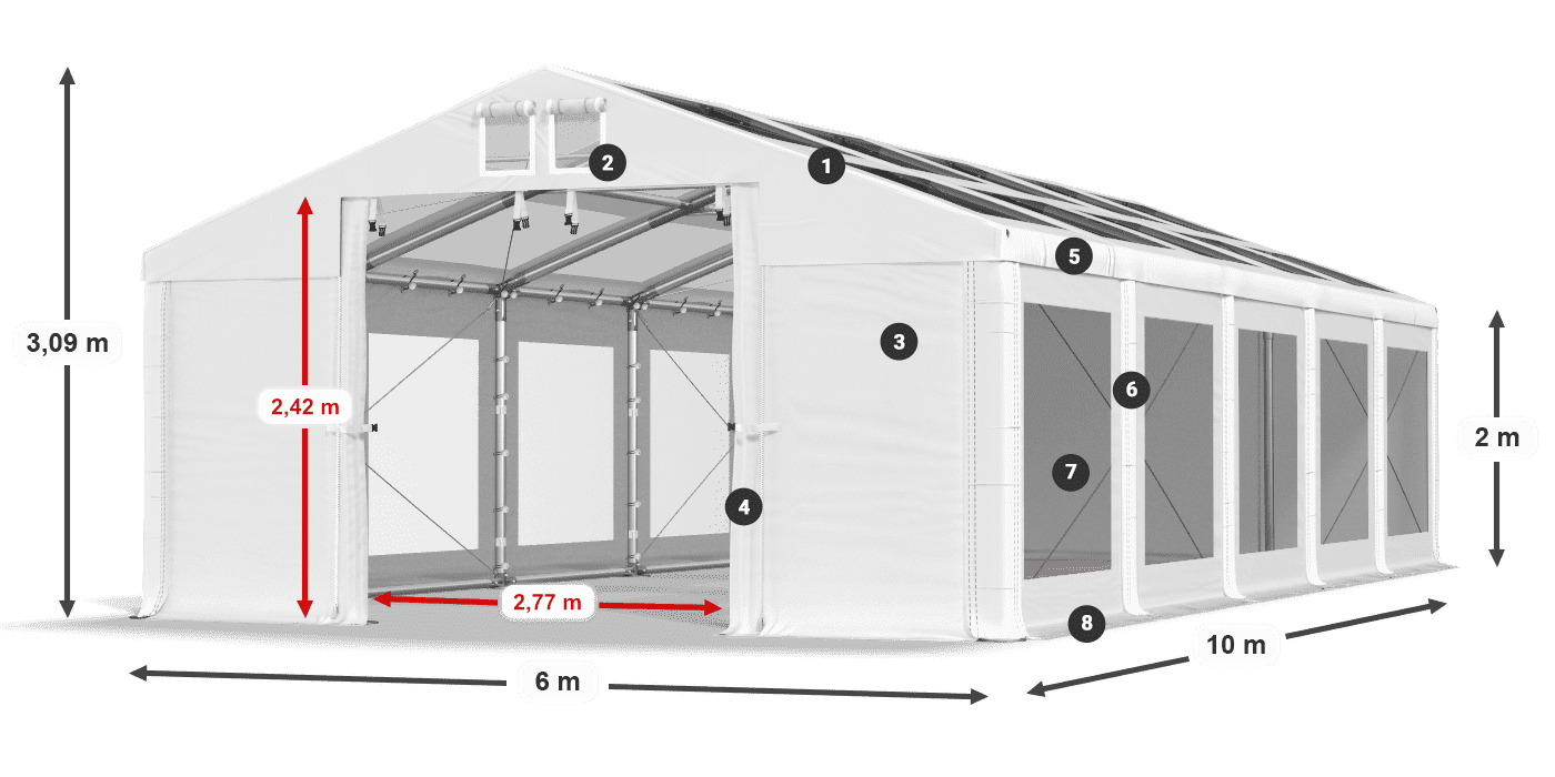 IMST 580 PVC légende 2m