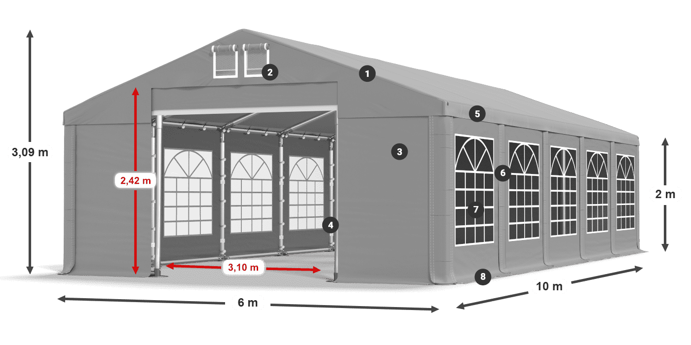 IMS 580 PVC légende 2m