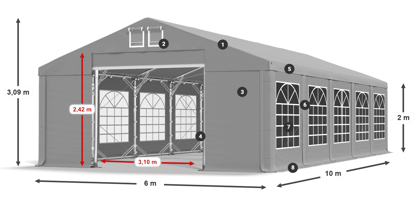 ISD 560 PVC légende 2m
