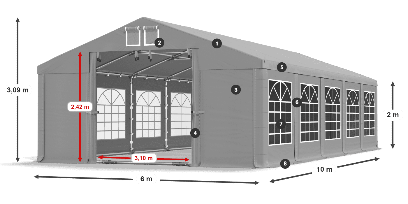ISD 560 PVC légende 2m