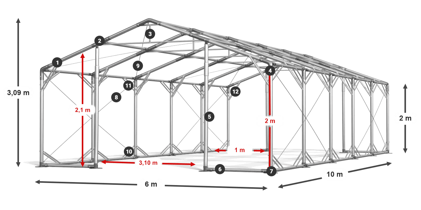 POLAR PLUS légende 2m