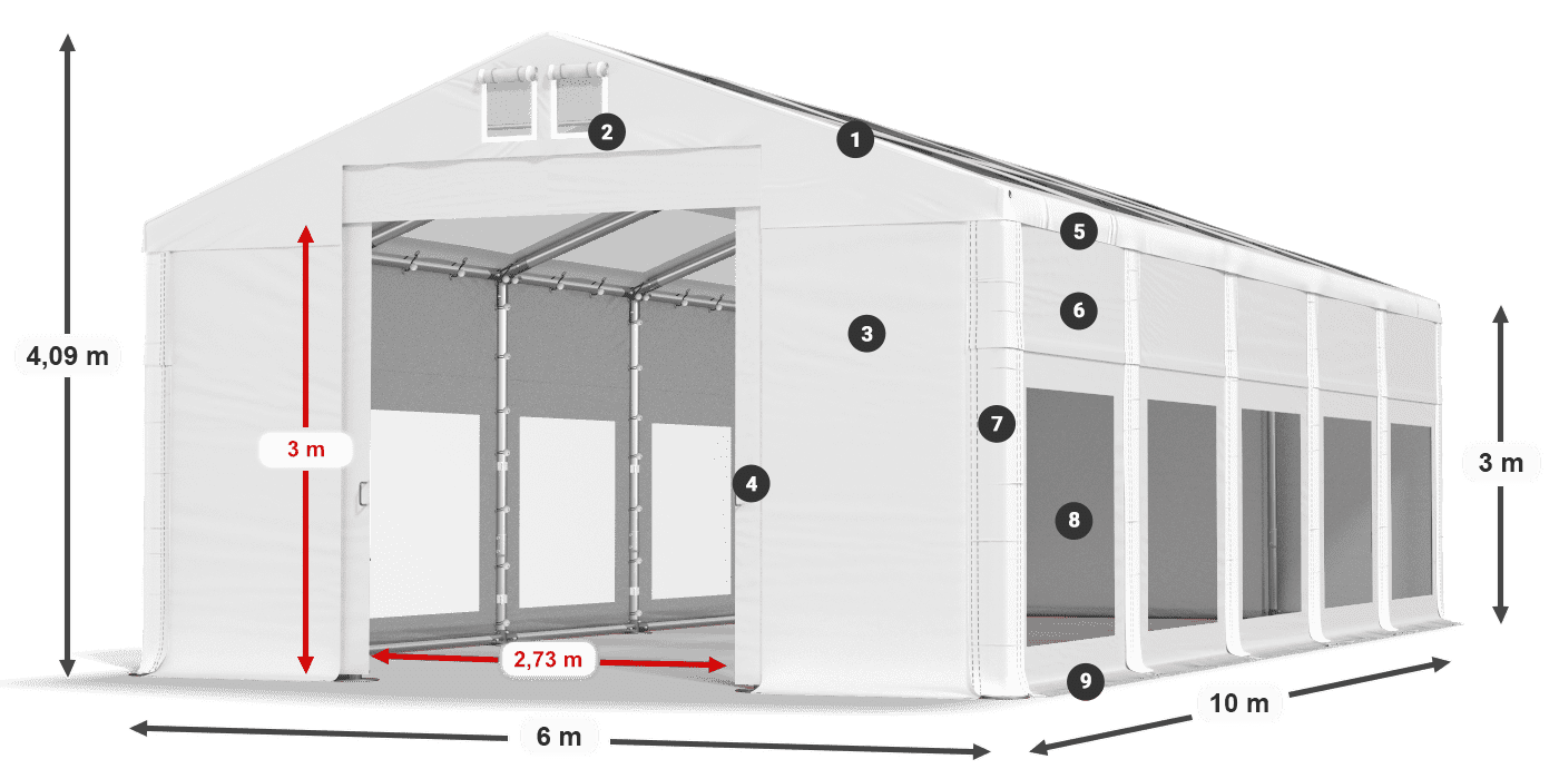 IMST 580 PVC légende 3m