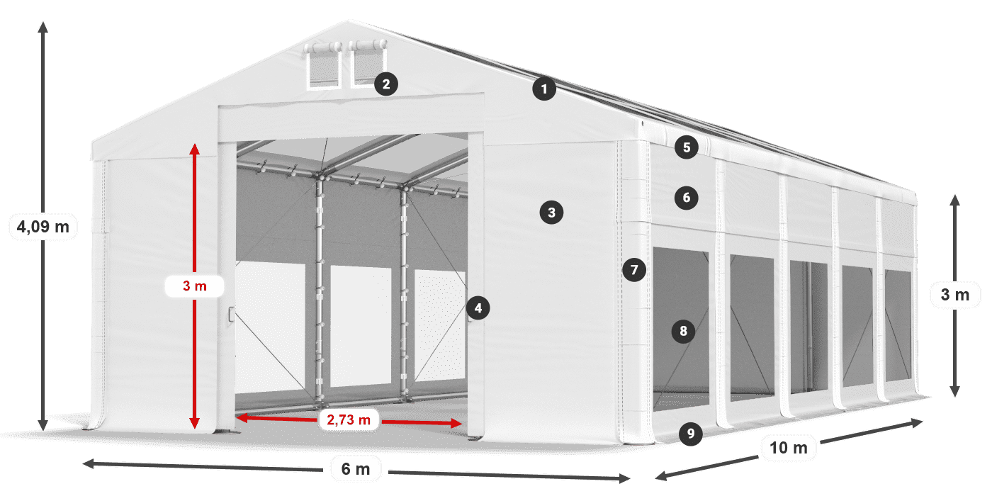 IMST 580 PVC légende 3m