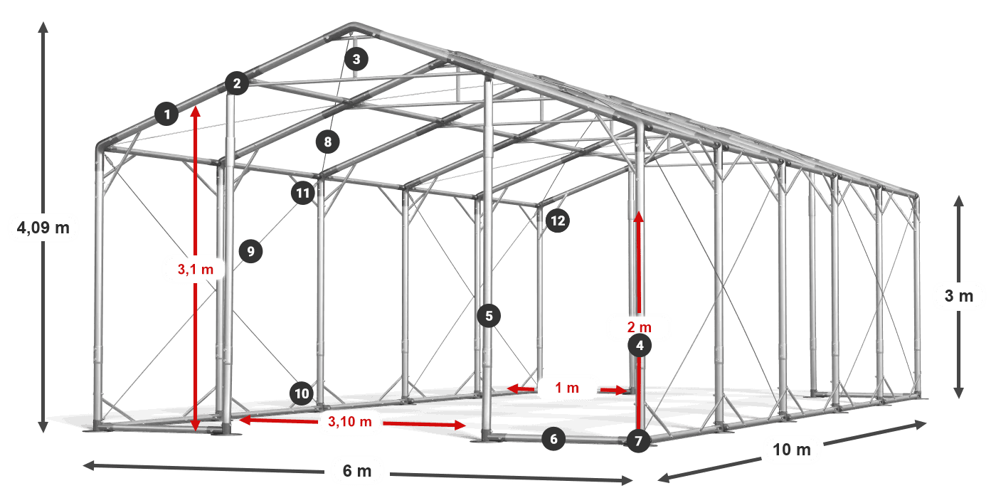 POLAR légende 2.5m-4m