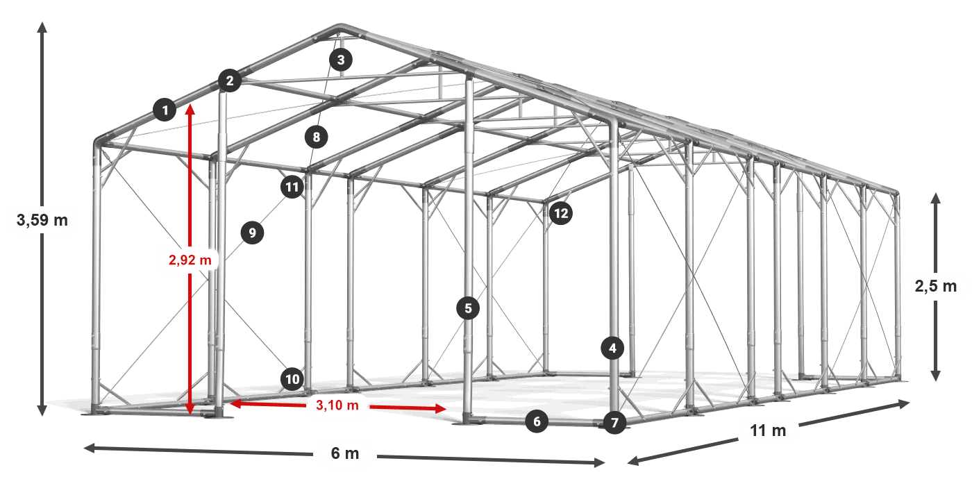 POLAR légende 2.5m-4m