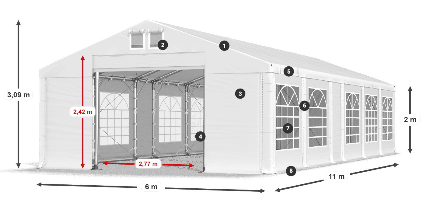 IFR 620 PVC légende 2m