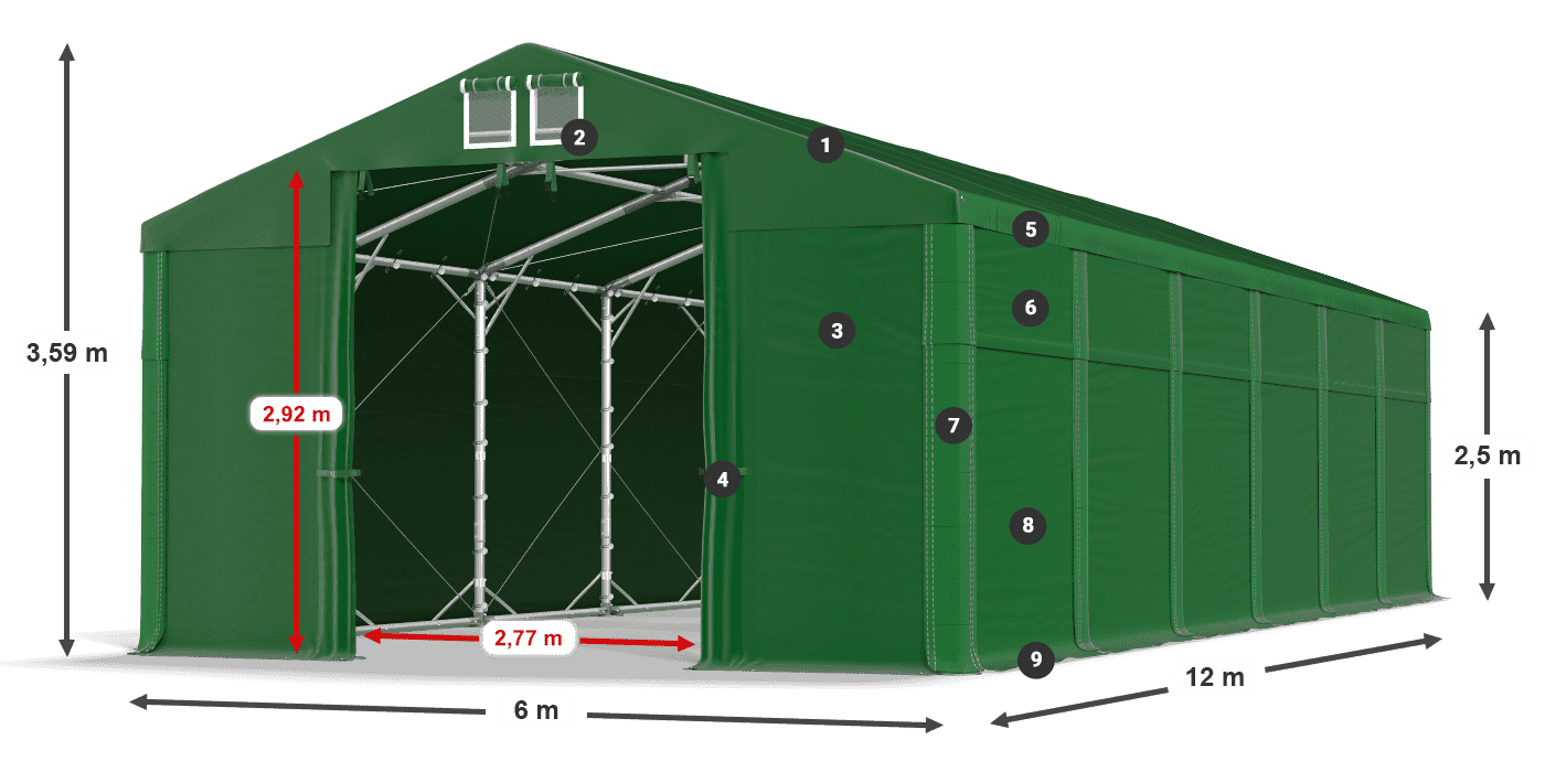 MSD 560 2.5 légende