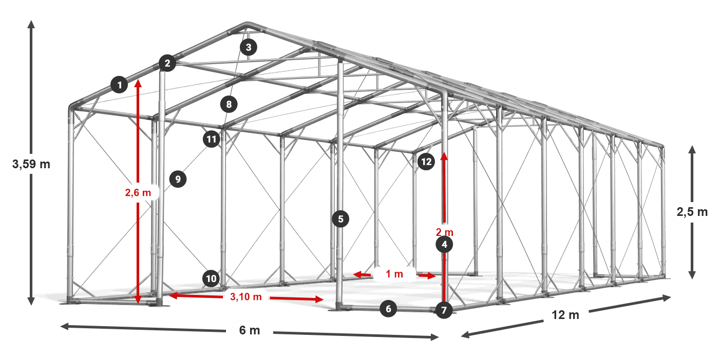 POLAR légende 2.5m-4m