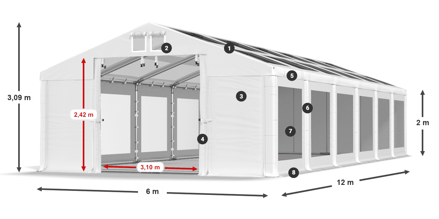 IMST 580 PVC légende 2m