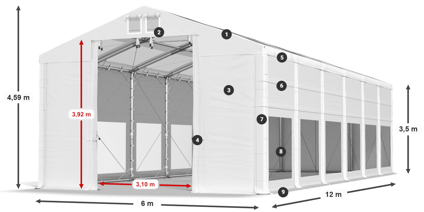 IMST 580 PVC légende 3,5m