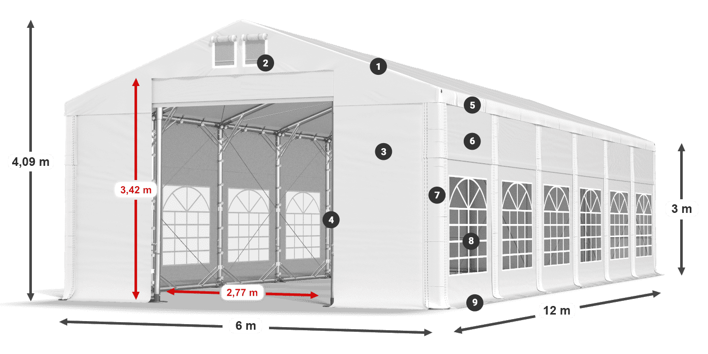 IFR 620 PVC légende 3m