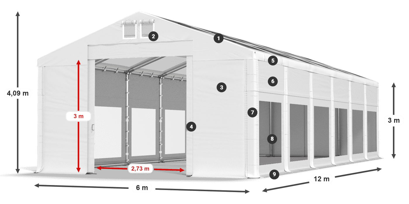 IMST 580 PVC légende 3m