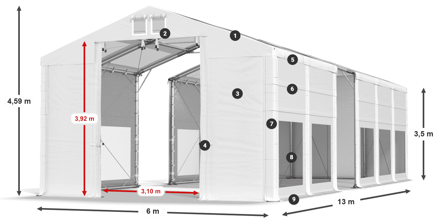 IMST 580 PVC légende 3,5m