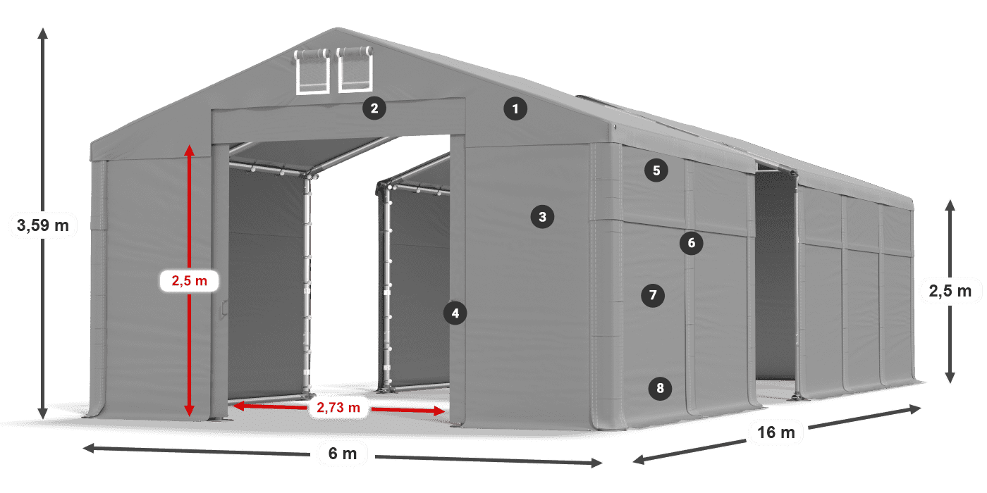 MFR 620 PVC légende 2,5m
