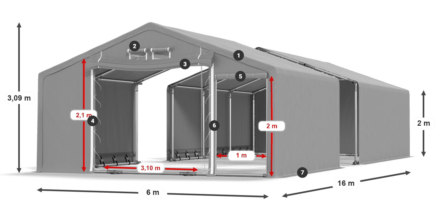 SFR 600 PVC légende