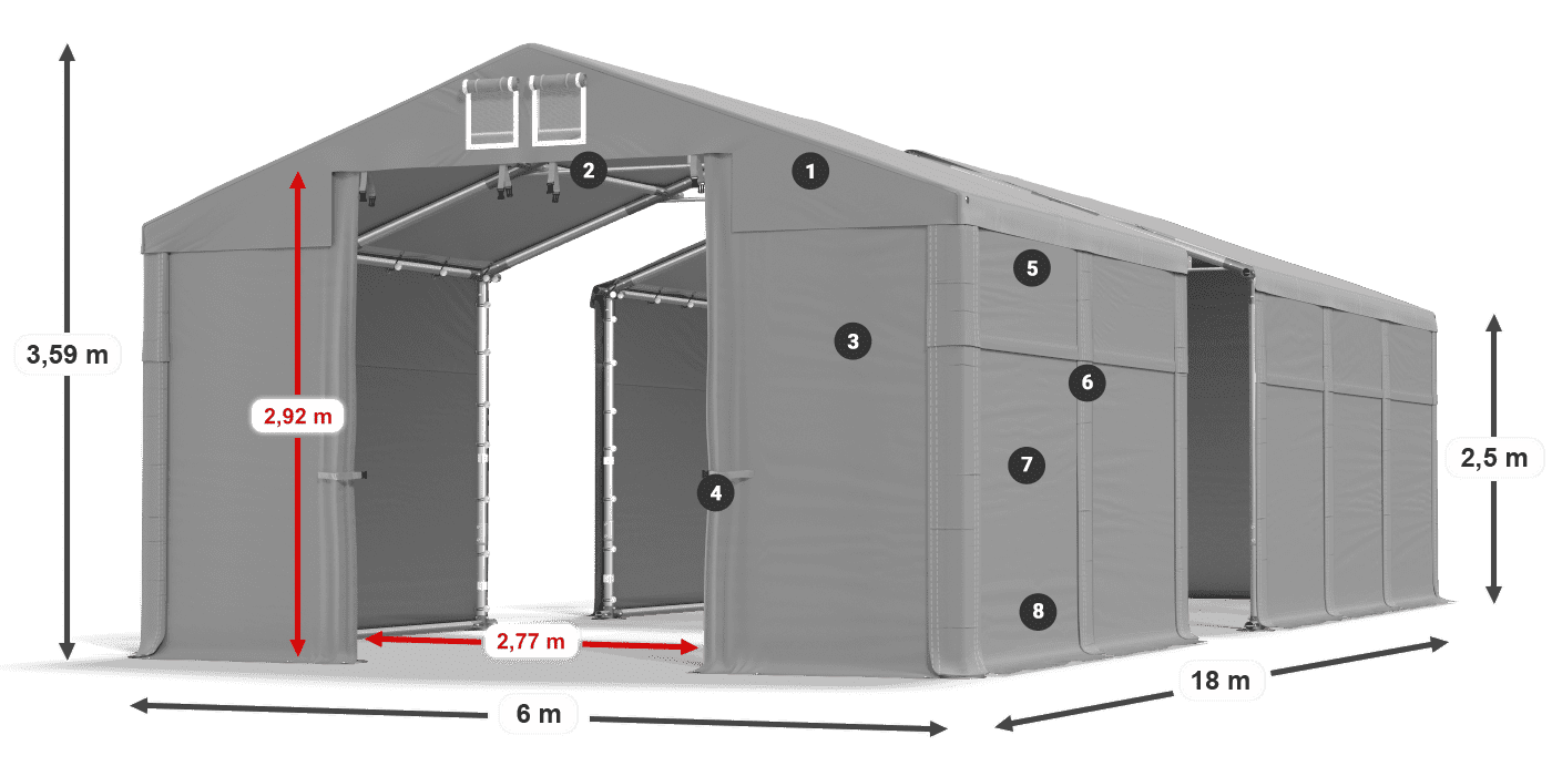 MFR 620 PVC légende 2,5m