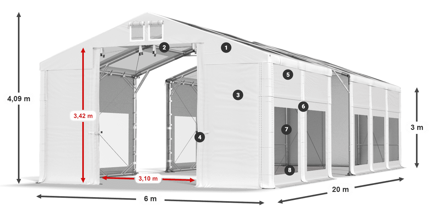 IMST 580 PVC légende 3m
