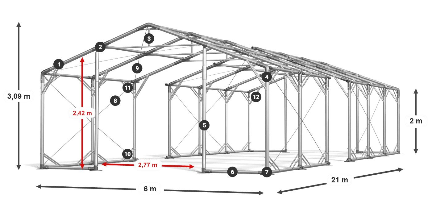 POLAR PLUS légende 2m