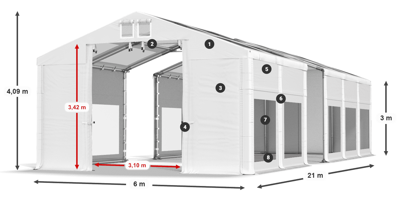 IMST 580 PVC légende 3m