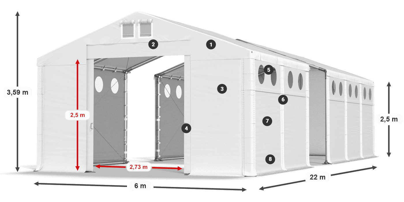 MFRO 620 PVC légende 2,5m