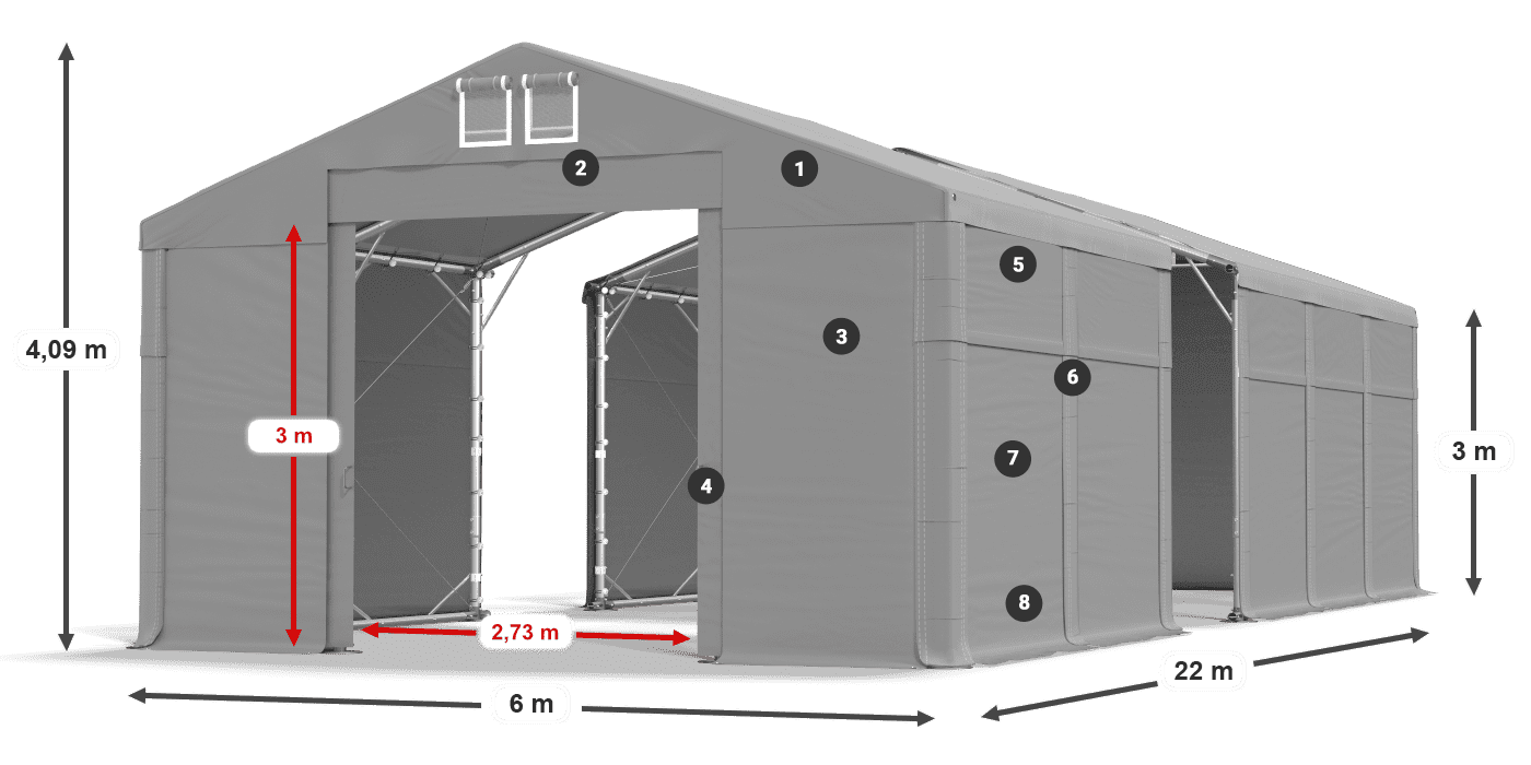 MSD 560 PVC légende 3m