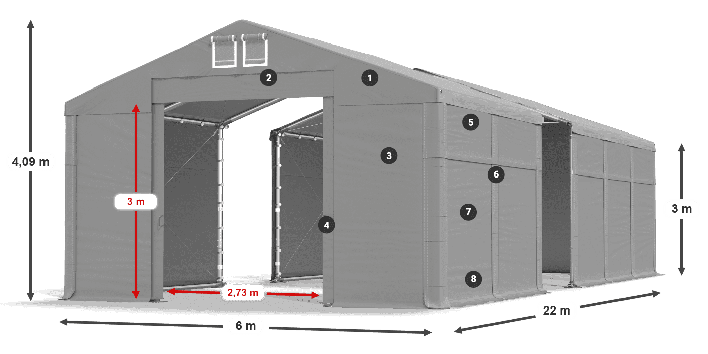 MSD 560 PVC légende 3m