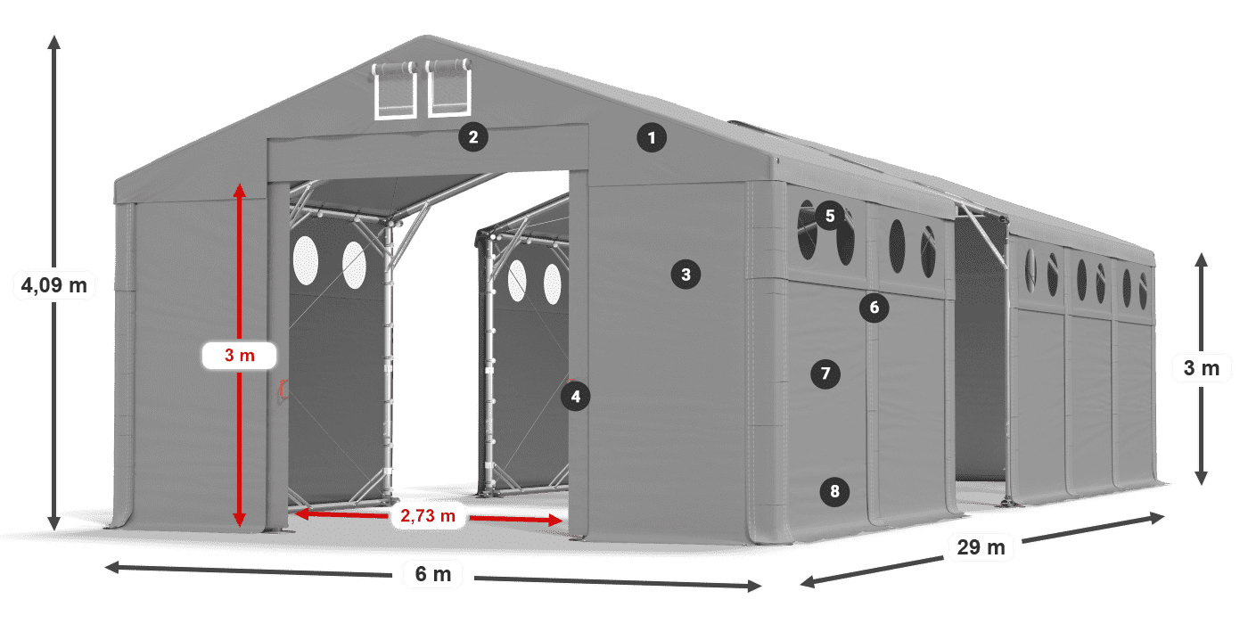 MFRO 620 PVC légende 3m