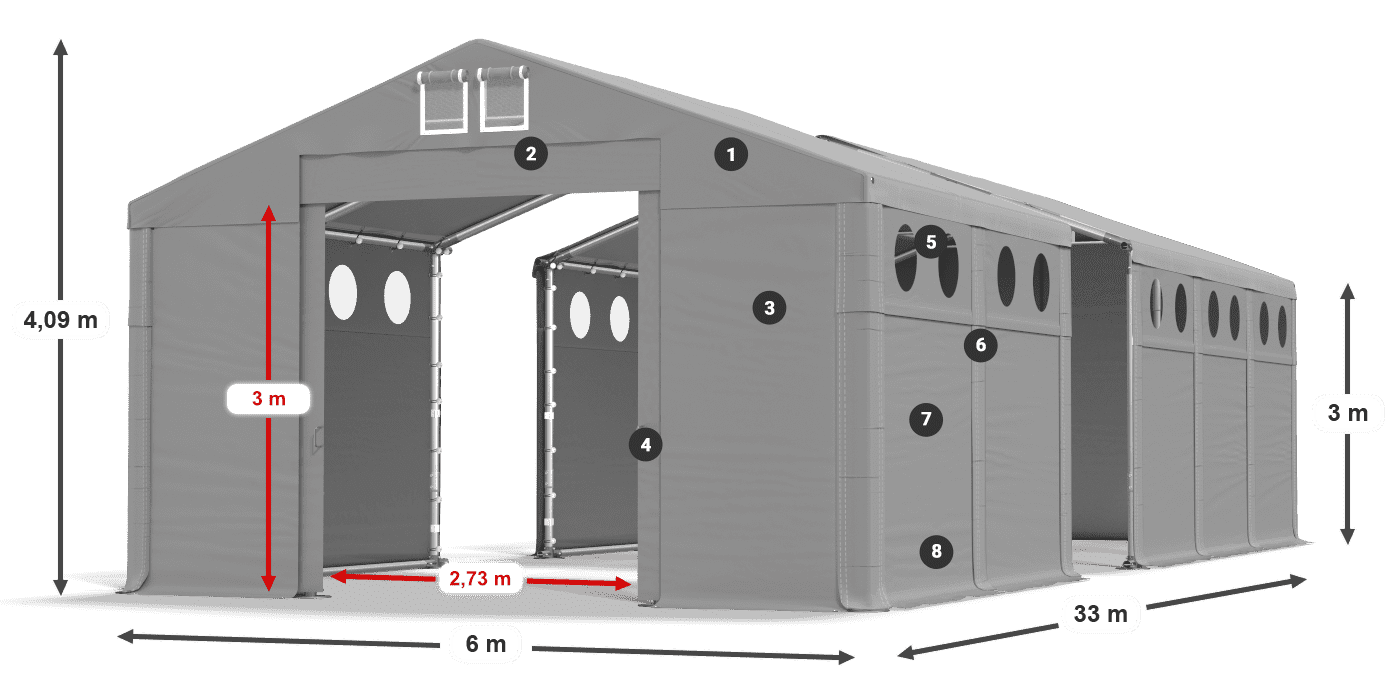 MFRO 620 PVC légende 3m