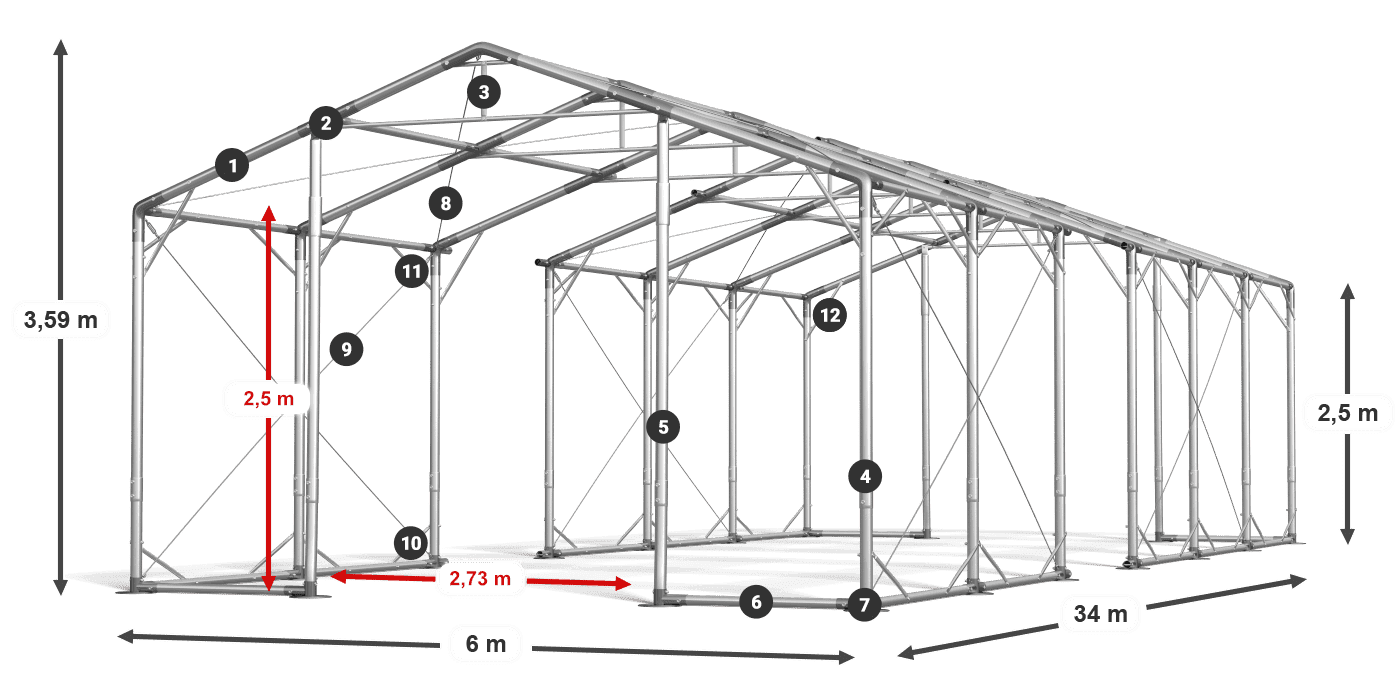POLAR légende 2.5m-4m