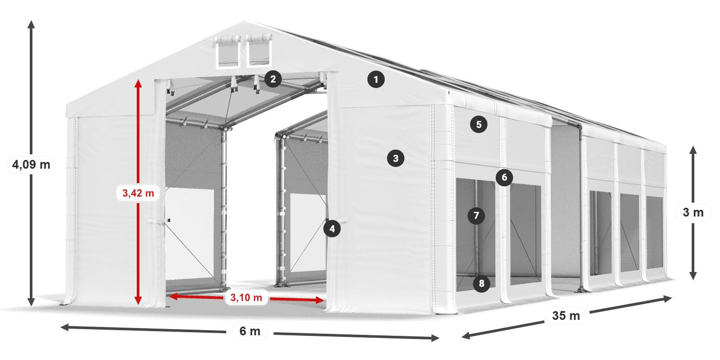 IMST 580 PVC légende 3m