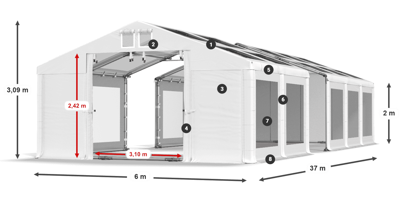IMST 580 PVC légende 2m