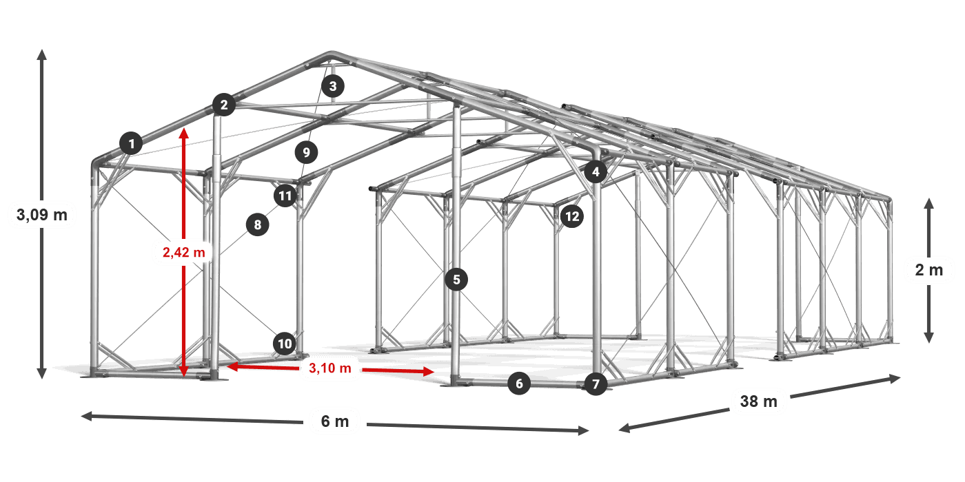 POLAR PLUS légende 2m