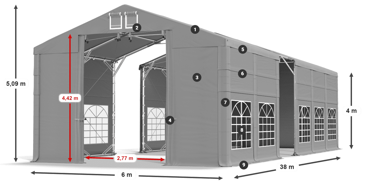IMS 580 PVC légende 4m