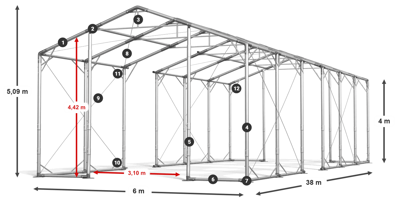 POLAR légende 2.5m-4m