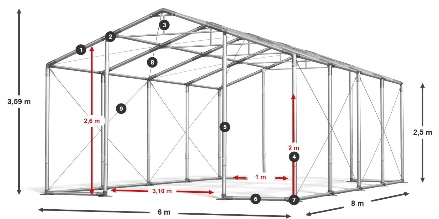 WINTER PLUS légende 2.5m-4m